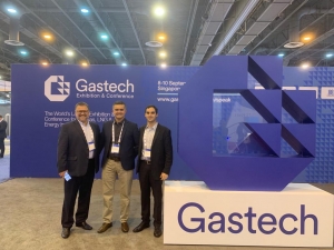 Executivos da Toyo Setal participam da Gastech 2019